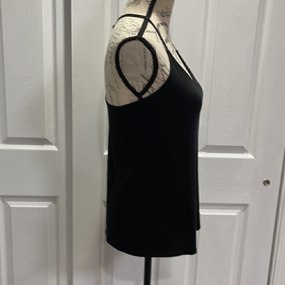 NAKED RACEBACK CAMISOLE. BLACK L - Picture 3 of 6